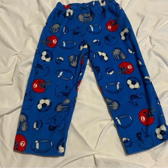 Pick any 5 for $15 Carter's Blue Sports Print Pajama Bottoms - Picture 4 of 5